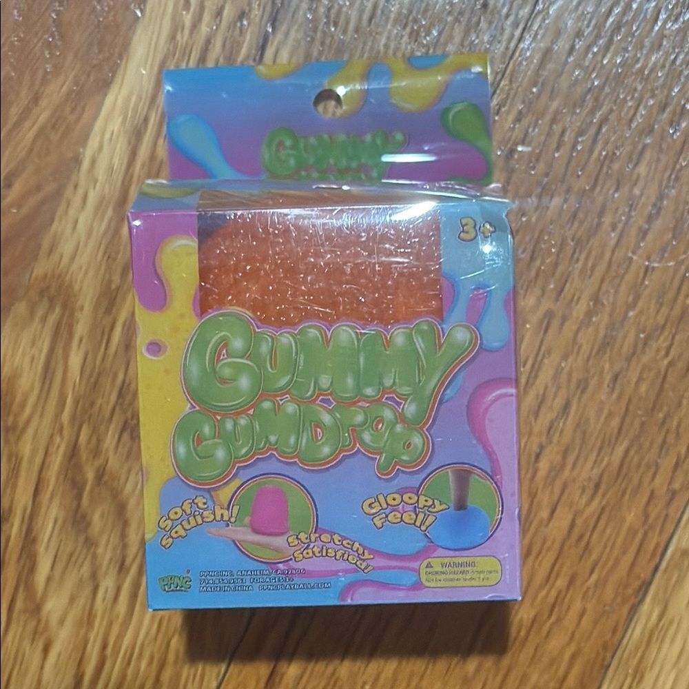 Gummy Gumdrop Squishy Toy - Orange Not Needoh